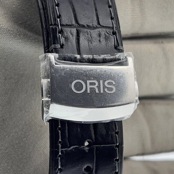 Oris Artelier Pointer Stainless Steel Black Dial 44mm Automatic Mens Watch 7666 - Picture 7 of 8